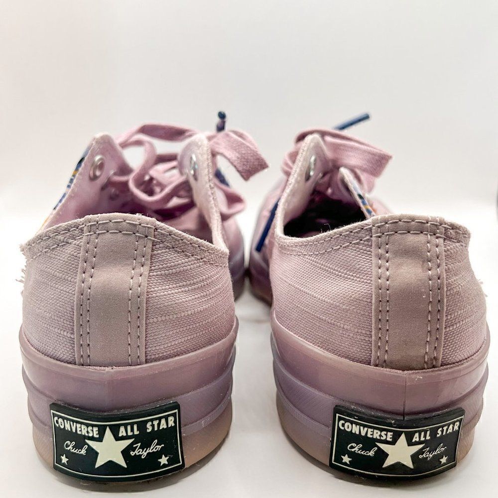 CONVERSE Chuck 70 Ox Women’s History Month Canvas Tearaway Sneakers Plum Size 8 - Picture 4 of 6